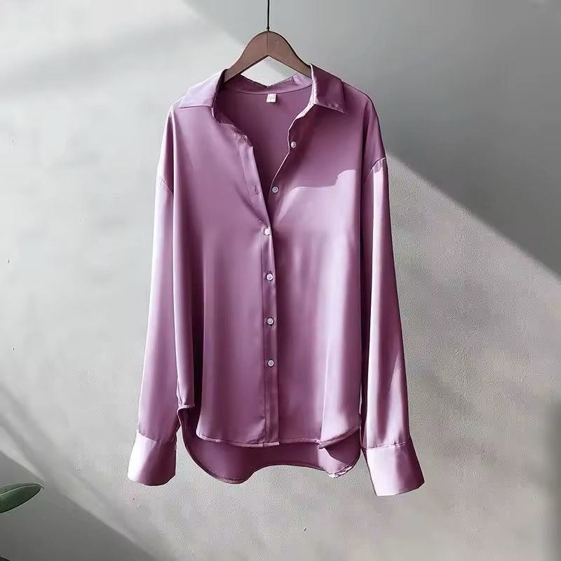 Cotton Satin Shirt