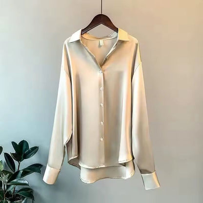 Cotton Satin Shirt