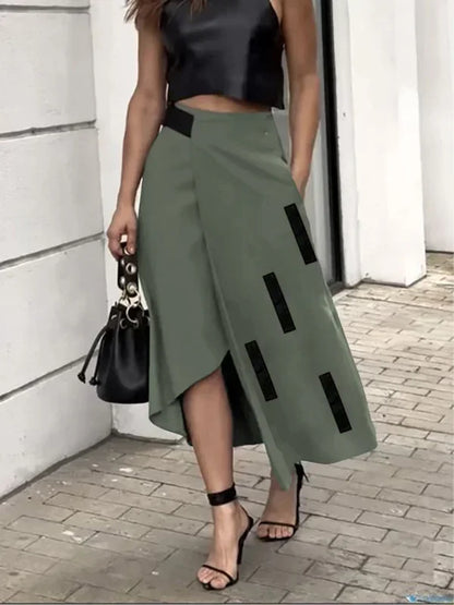 Women's Fashion Asymmetrical A-Line Skirts